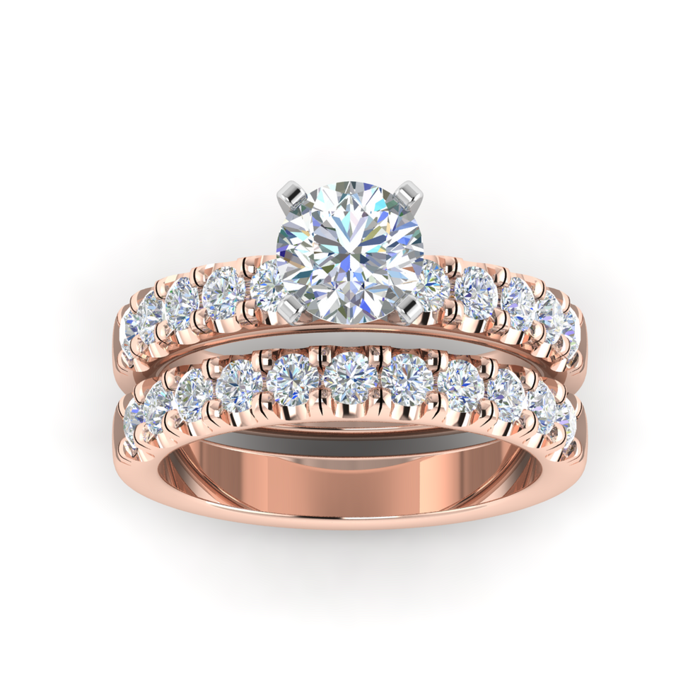 LW131-2.4 Petite Pavé .60 Carat Wedding Band