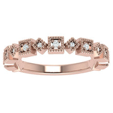 Load image into Gallery viewer, Gracie .11 Carat Diamond Stackable Band
