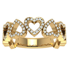 Load image into Gallery viewer, Halle .38 Carat Diamond Stackable Band

