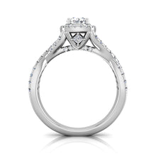 Load image into Gallery viewer, LE350 Round Engagement Ring 5/8  Carat TDW
