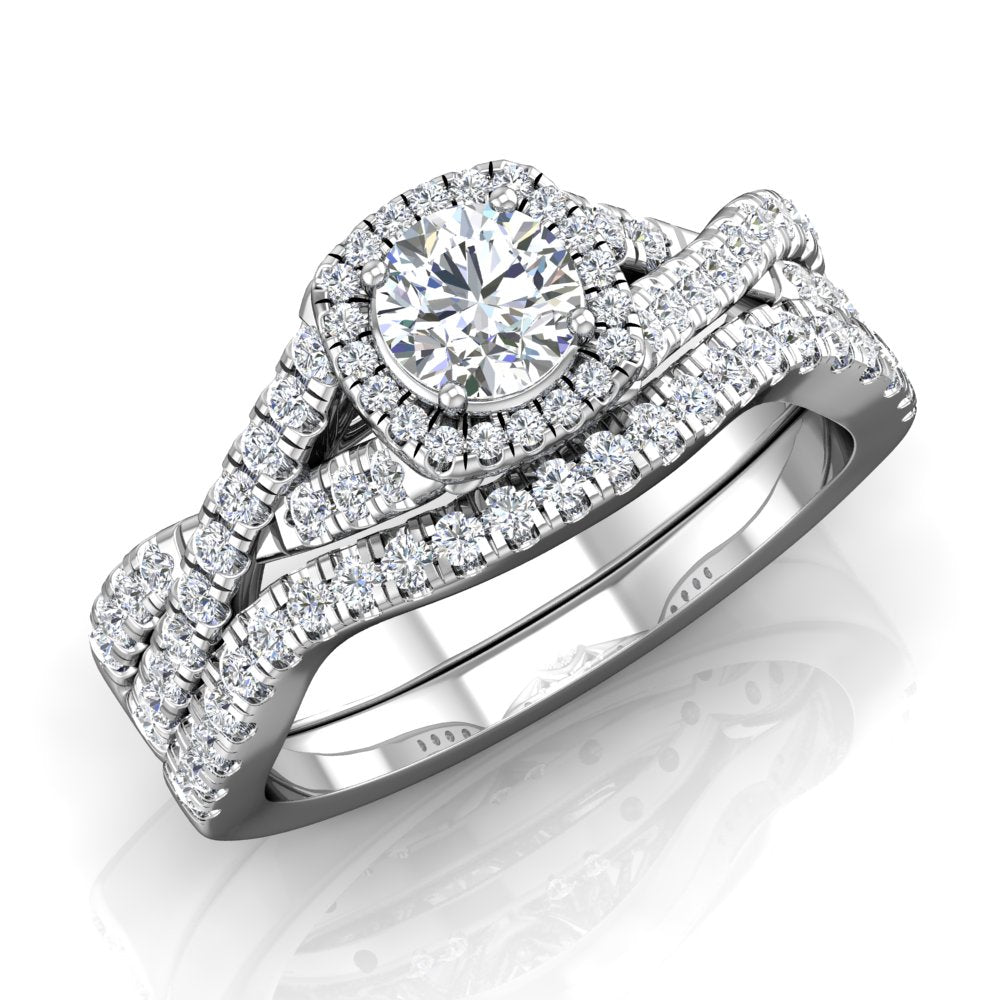 LE350 Round Engagement Ring 5/8 Carat TDW