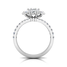 Load image into Gallery viewer, LE351 Round Engagement Ring 1 Carat+ TDW

