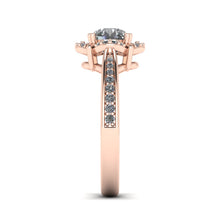 Load image into Gallery viewer, LEE-1222 Round Engagement Ring 1/5 Carat TDW
