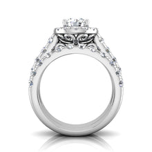 Load image into Gallery viewer, LE341 Round Engagement Ring 3/8  Carat TDW

