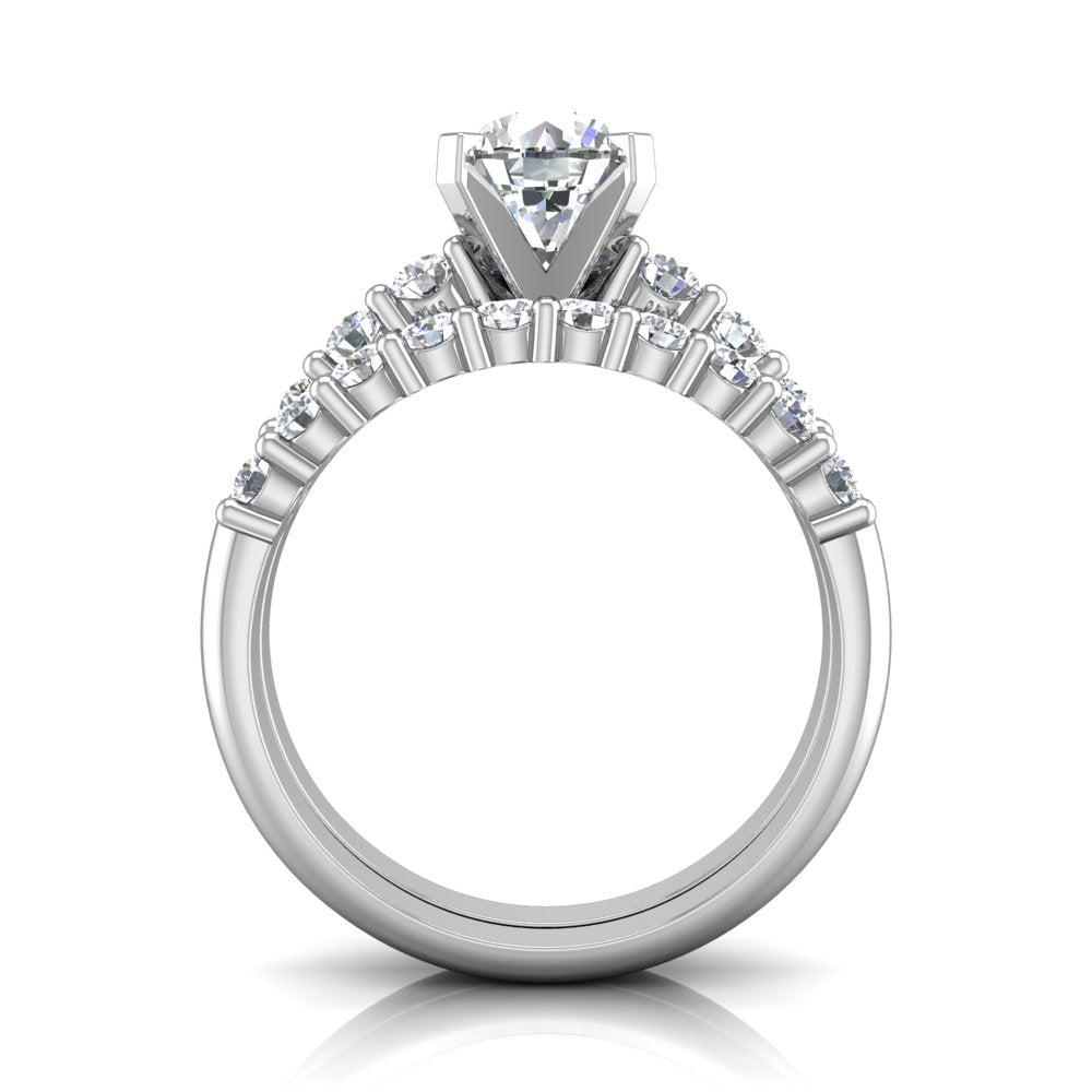 LW347 Matching Wedding Band 3/8 Carat TDW