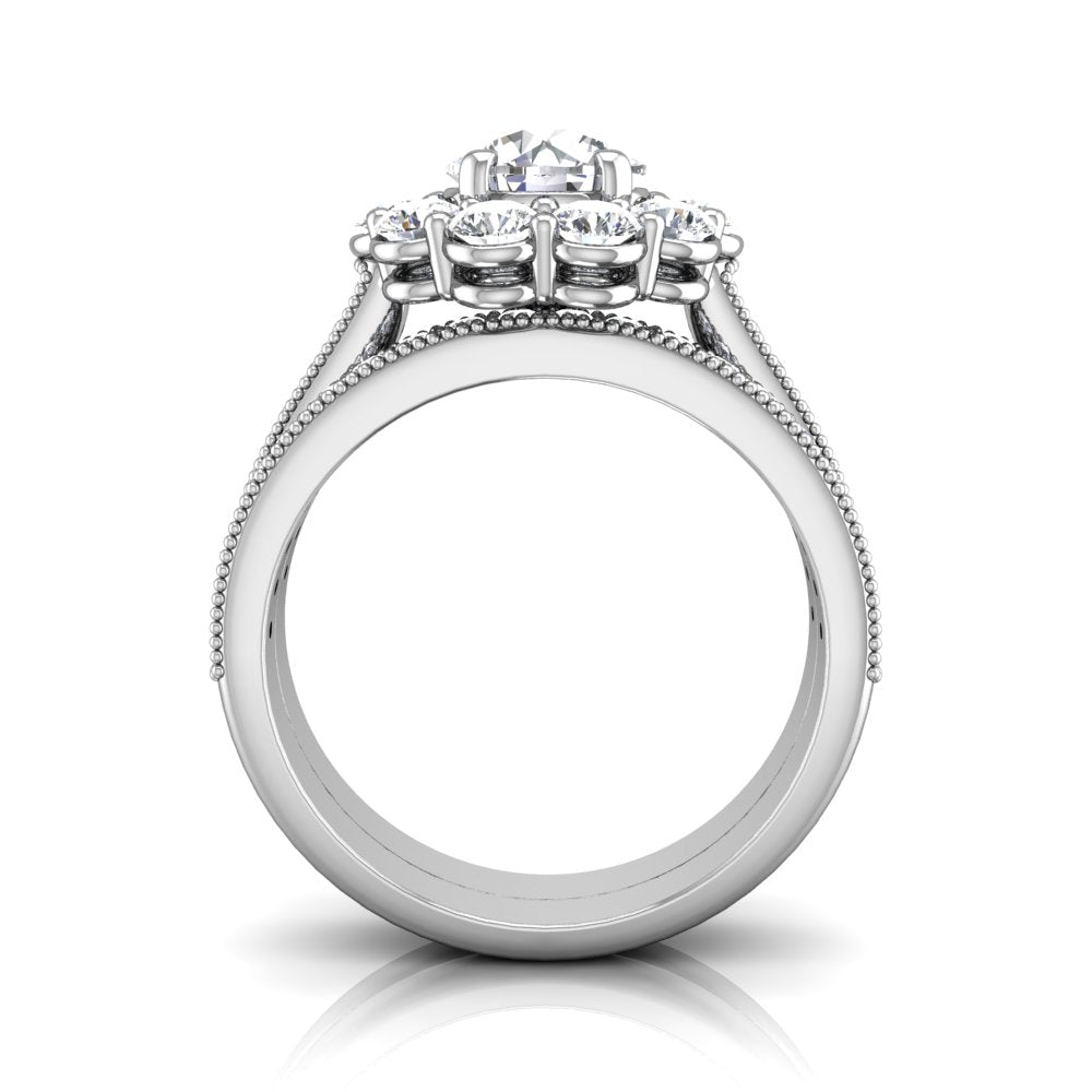 LW349 Matching Wedding Band 1/4 Carat TDW