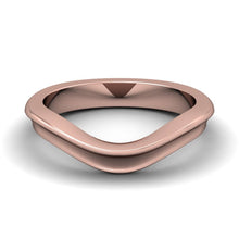 Load image into Gallery viewer, Concave Contour Wedding Band
