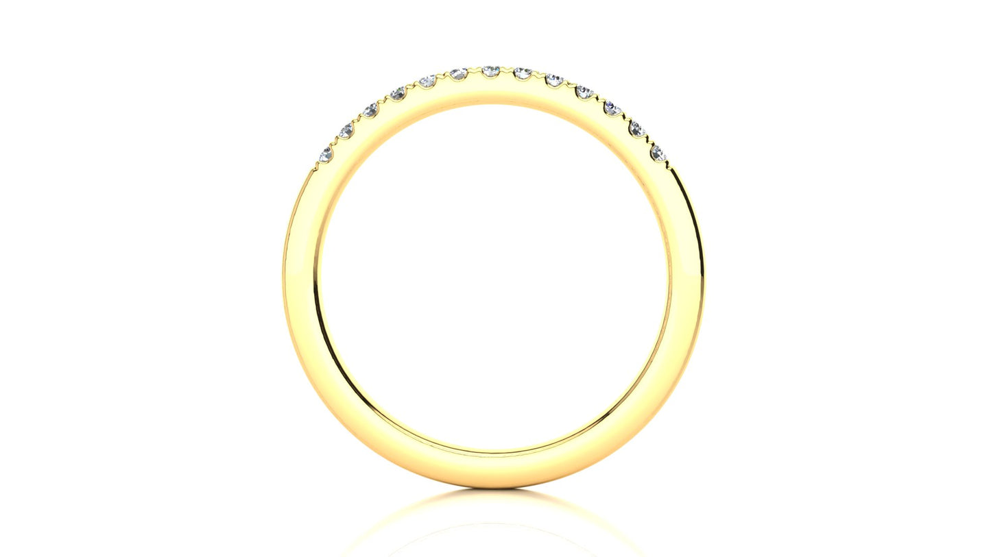 SWB-13-1.4 Pavé .15 Carat Diamond Band
