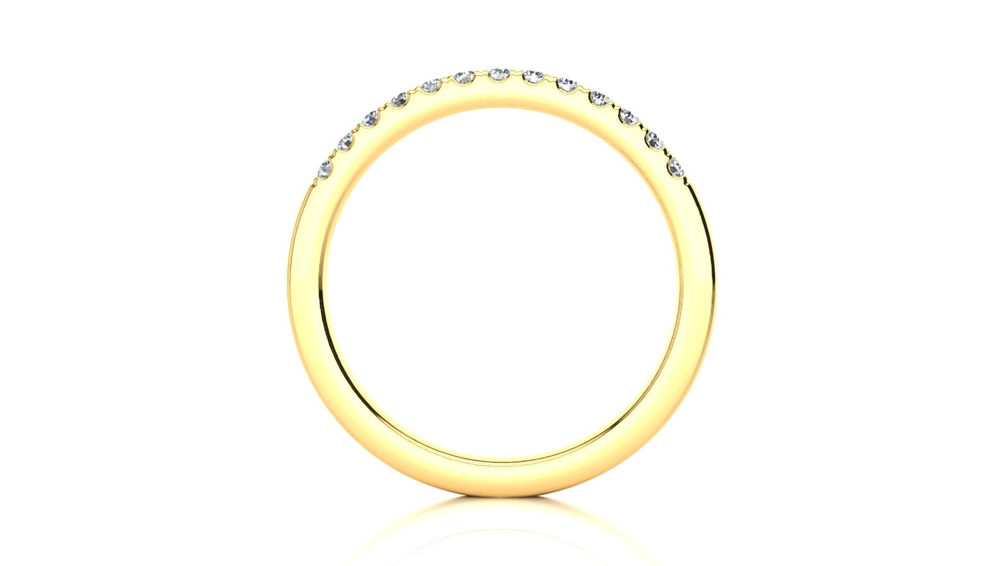 SWB-13-1.5 Pavé 1/5 Carat Diamond Band