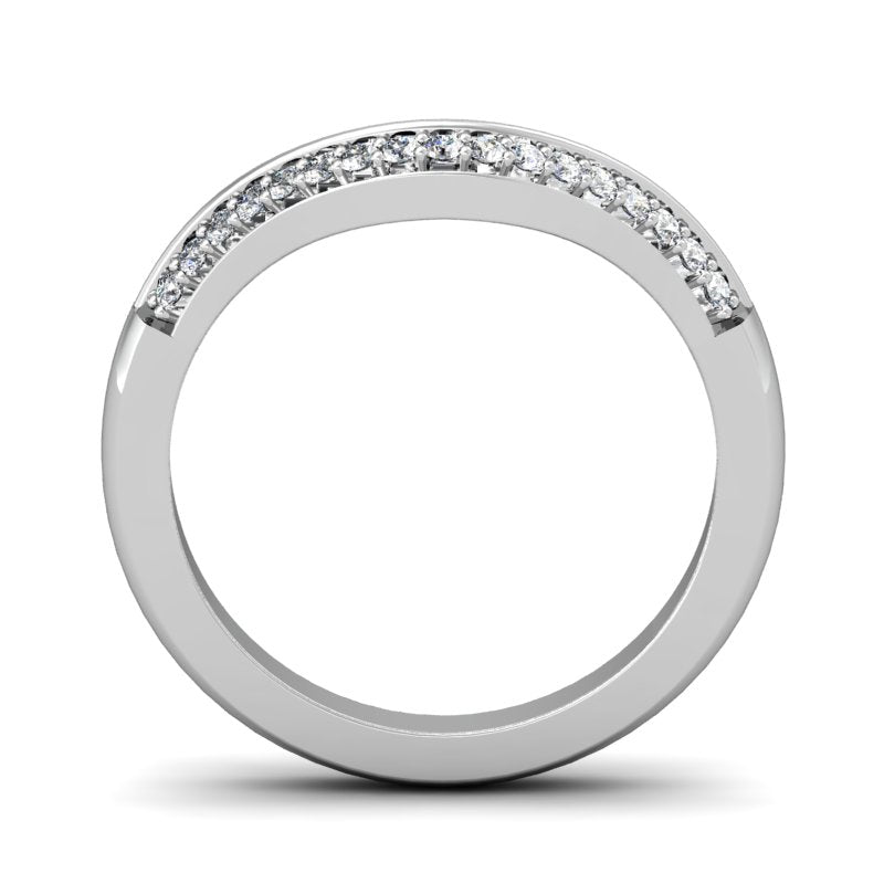CWB-M Thirty-Four Stone Contour Band .26ct T.D.W
