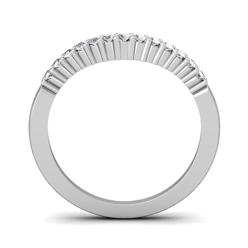 CWB-D Thirteen Stone Contour Band .26ct T.D.W