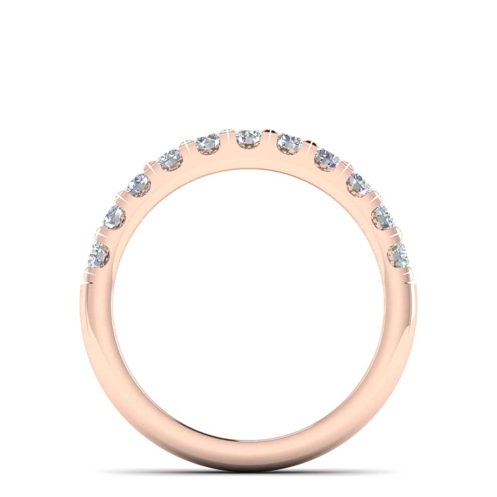 LW131-2.4 Petite Pavé .60 Carat Wedding Band