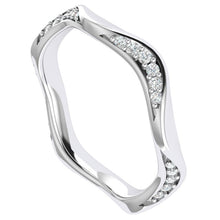 Load image into Gallery viewer, Gabriella .14 Carat Diamond Stackable Band
