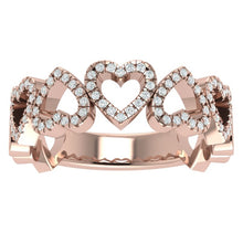 Load image into Gallery viewer, Halle .38 Carat Diamond Stackable Band
