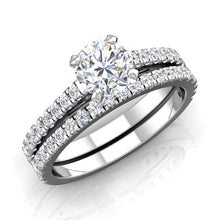 Load image into Gallery viewer, LE345 Round Engagement Ring 1/3  Carat TDW
