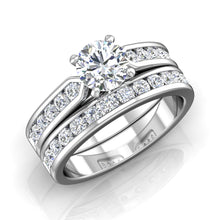 Load image into Gallery viewer, LE346 Round Engagement Ring 1/2  Carat TDW
