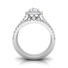 Load image into Gallery viewer, LE354 Round Engagement Ring 5/8  Carat TDW
