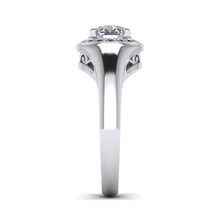 Load image into Gallery viewer, LEE-1223 Round Engagement Ring 1/5 Carat TDW
