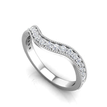 Load image into Gallery viewer, LW343 Matching Wedding Band 1/3  Carat TDW
