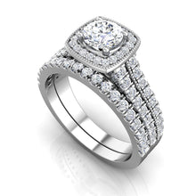 Load image into Gallery viewer, LW354 Matching Wedding Band 1/3  Carat TDW
