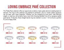 Load image into Gallery viewer, 10 Piece Pave Wedding Band Display
