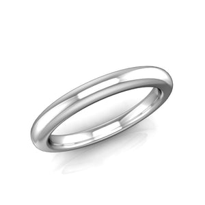 W-2BSP Plain Wedding Ring