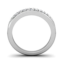 Load image into Gallery viewer, CWB-W Two Toned Diamond Band .20 ct. T.D.W
